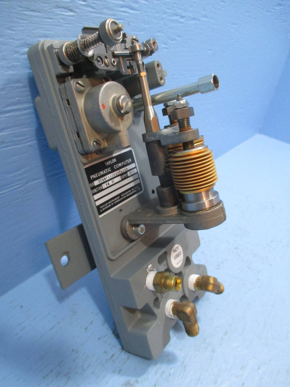 Taylor 376NF11001-7618A Pneumatic Computer Square Root Function 20 PSI (TK1353-5)