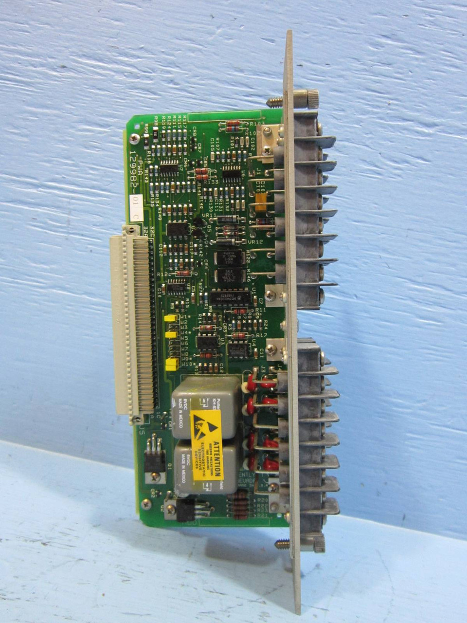 Bently Nevada 130733-01 Velomitor 3300 PLC PWA 129982-01 XDUCR I/O Record 78599 (NP0973-2)