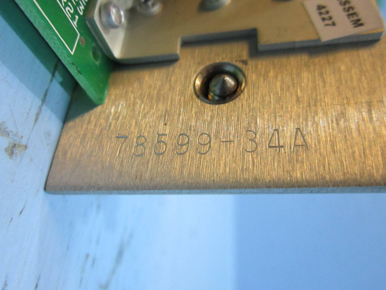 Bently Nevada 130733-01 Velomitor 3300 PLC PWA 129982-01 XDUCR I/O Record 78599 (NP0973-2)