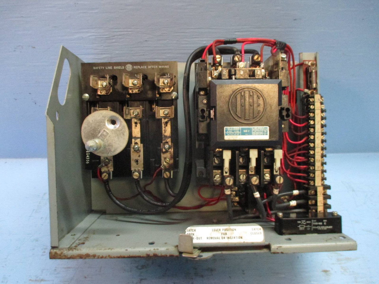 ITE Gould 9600 Size 2 Starter 60 Amp Fusible 12" MCC Bucket I-T-E Sz2 60A MCCB (TK1372-19)