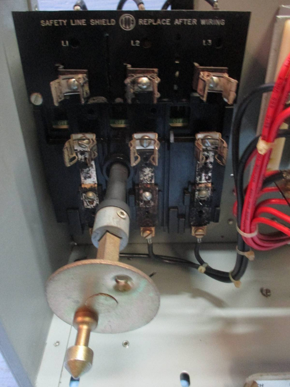 ITE Gould 9600 Size 1 Starter 30 Amp Fusible 12" MCC Bucket I-T-E Sz1 30A MCCB (TK1371-17)