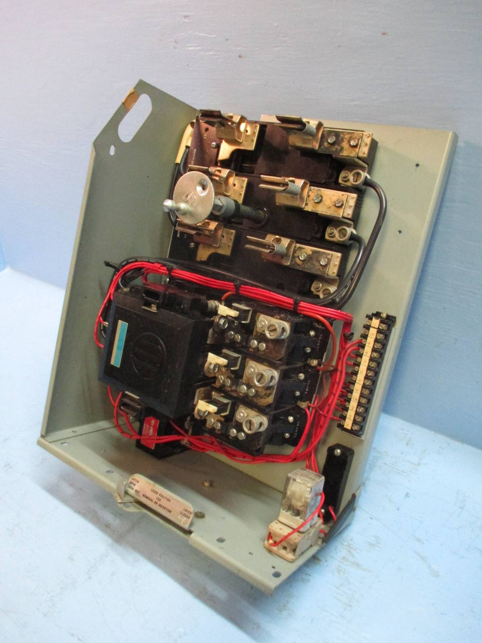 ITE Gould 9600 Size 3 Starter 150 Amp Fusible 21" MCC Bucket I-T-E Sz3 150A MCCB (TK1374-8)