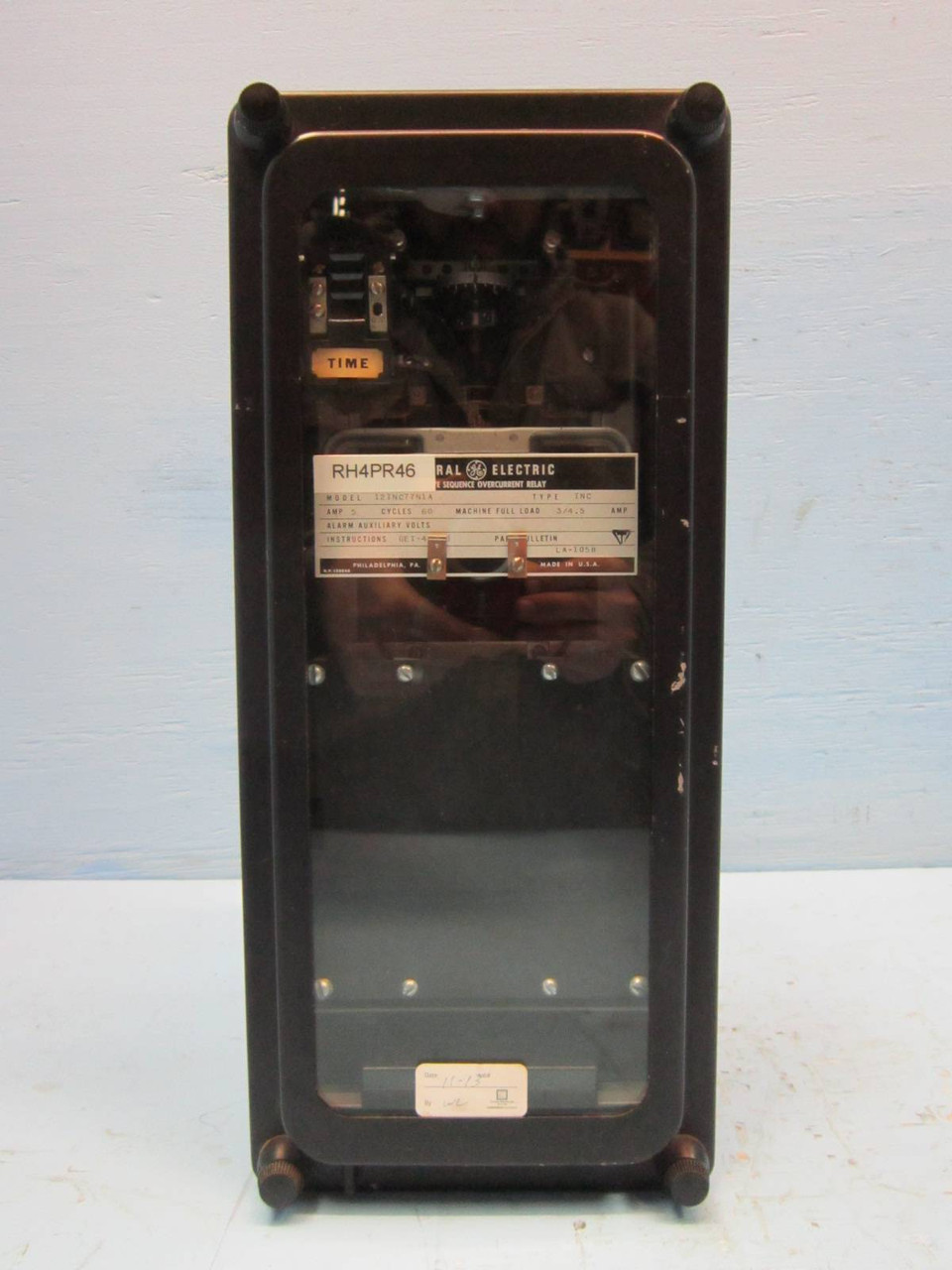 General Electric 12INC77N1A Negative Sequence Overcurrent Relay INC GE Multilin (NP0985-3)