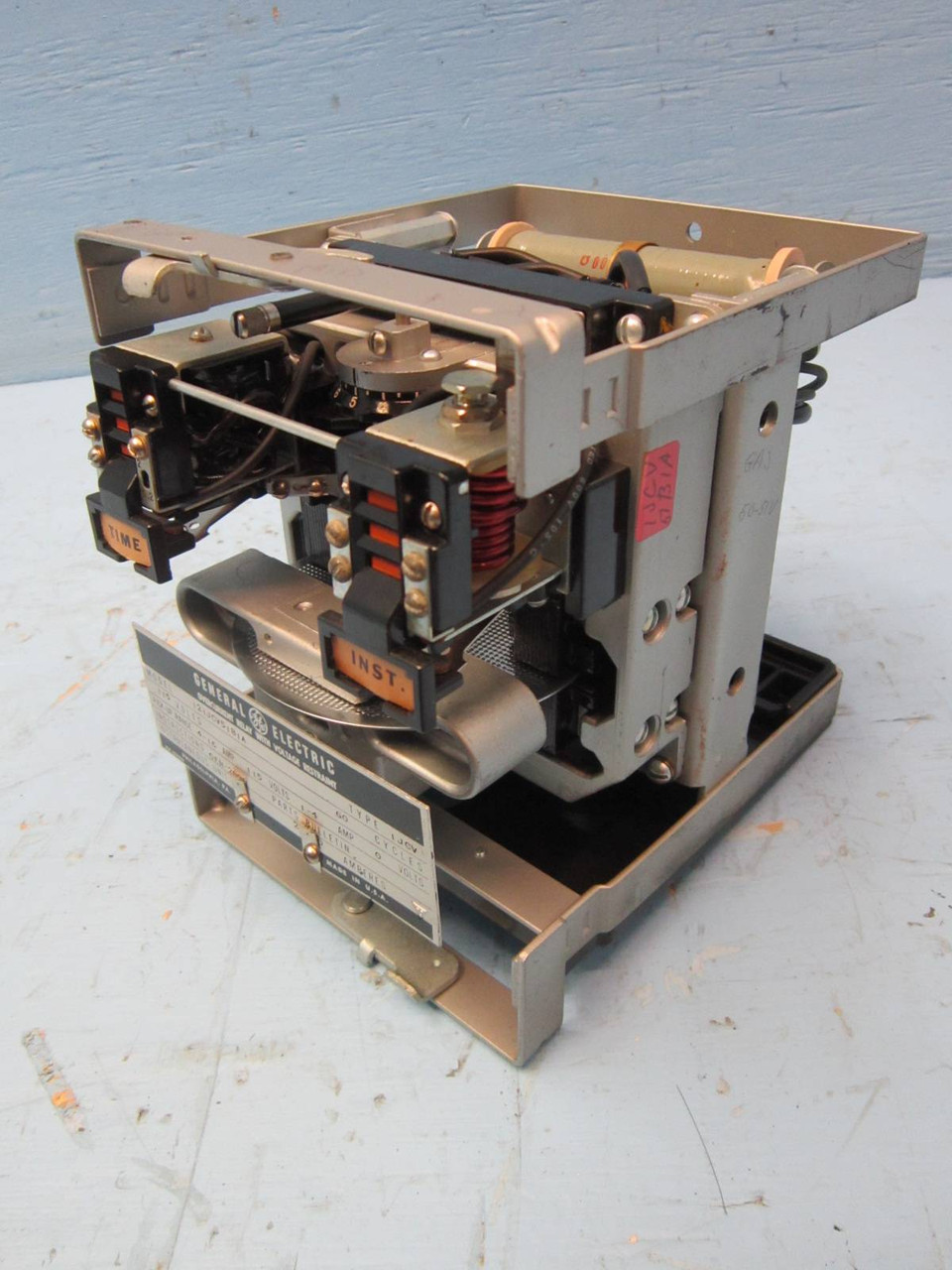 General Electric 12IJCV51B1A Overcurrent Relay with Voltage Restraint IJCV 120V (NP0991-2)