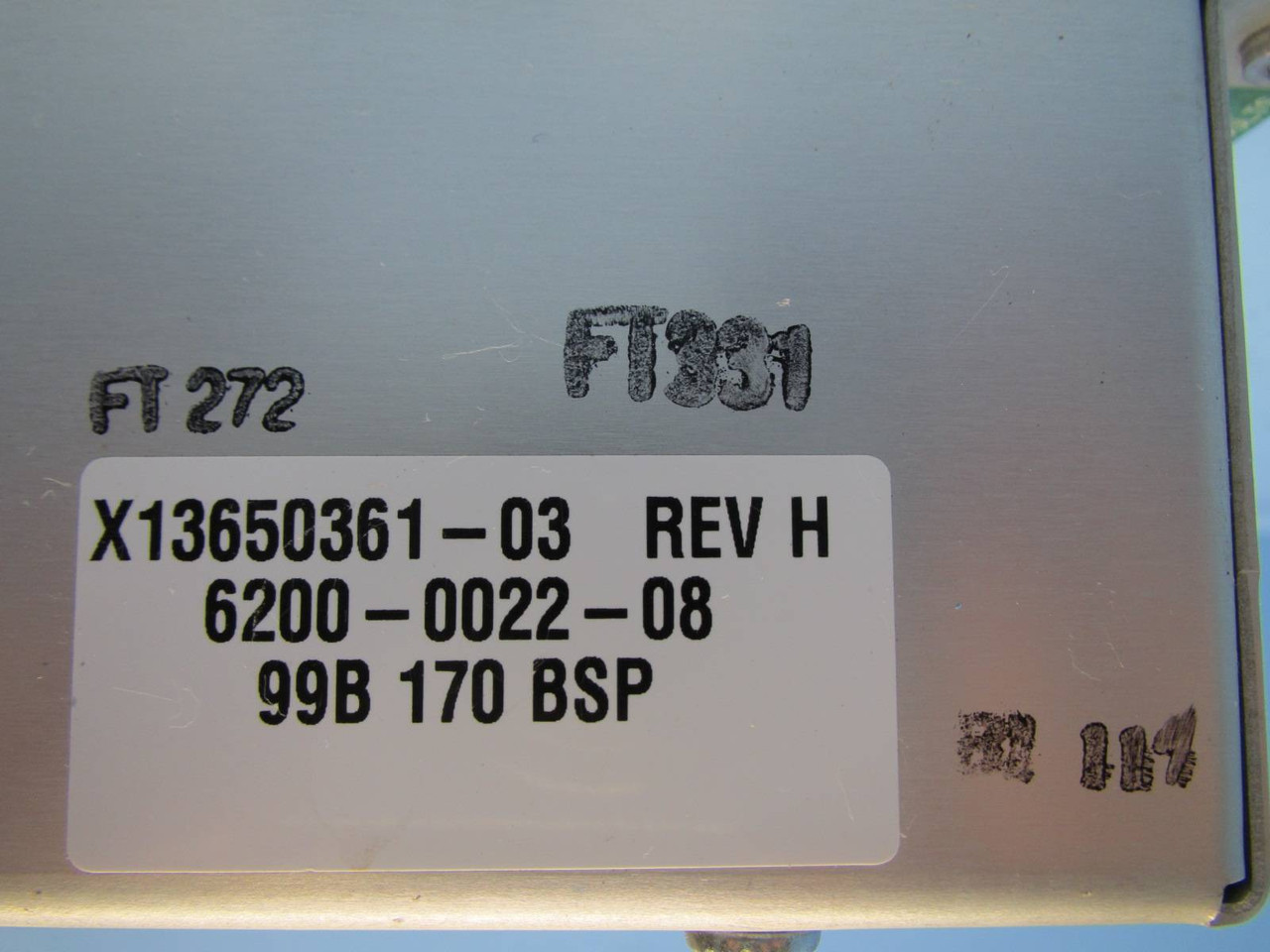 Trane X13650361-03 Rev H 6200-0022-08 Chiller PLC Control Module ...