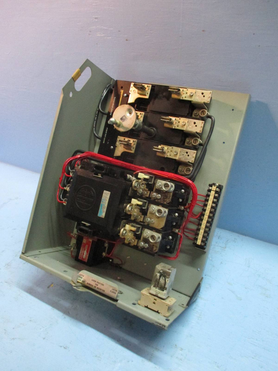 ITE Gould 9600 Size 3 Starter 100 Amp Fusible 21" MCC Bucket I-T-E Sz3 100A MCCB (TK1380-6)