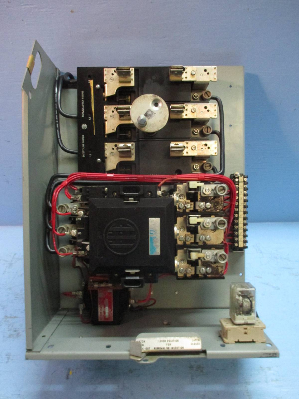 ITE Gould 9600 Size 3 Starter 100 Amp Fusible 21" MCC Bucket I-T-E Sz3 100A MCCB (TK1380-6)