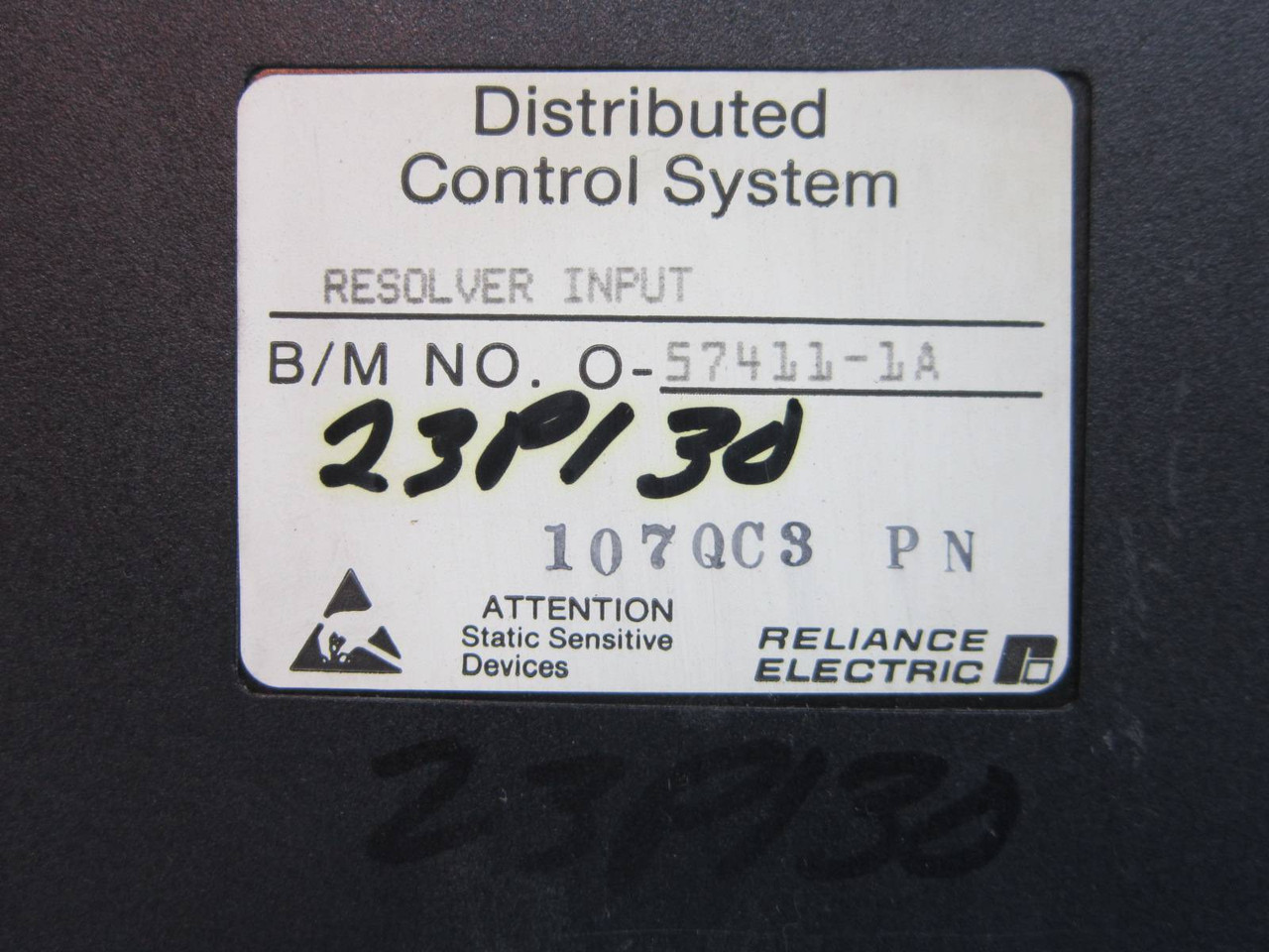 Reliance Electric 0-57411-1A Resolver Input Module RE 0574111A PLC 0-57411-1 IN (NP1017-1)