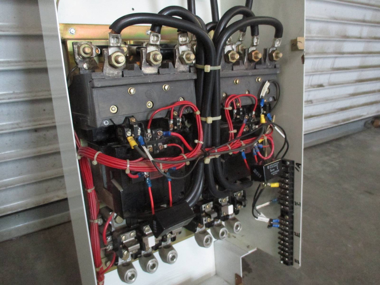 Allen Bradley 2100 Size 4 Two-Speed Reversing Starter 60" Fusible MCC Bucket AB (TK1386-2)