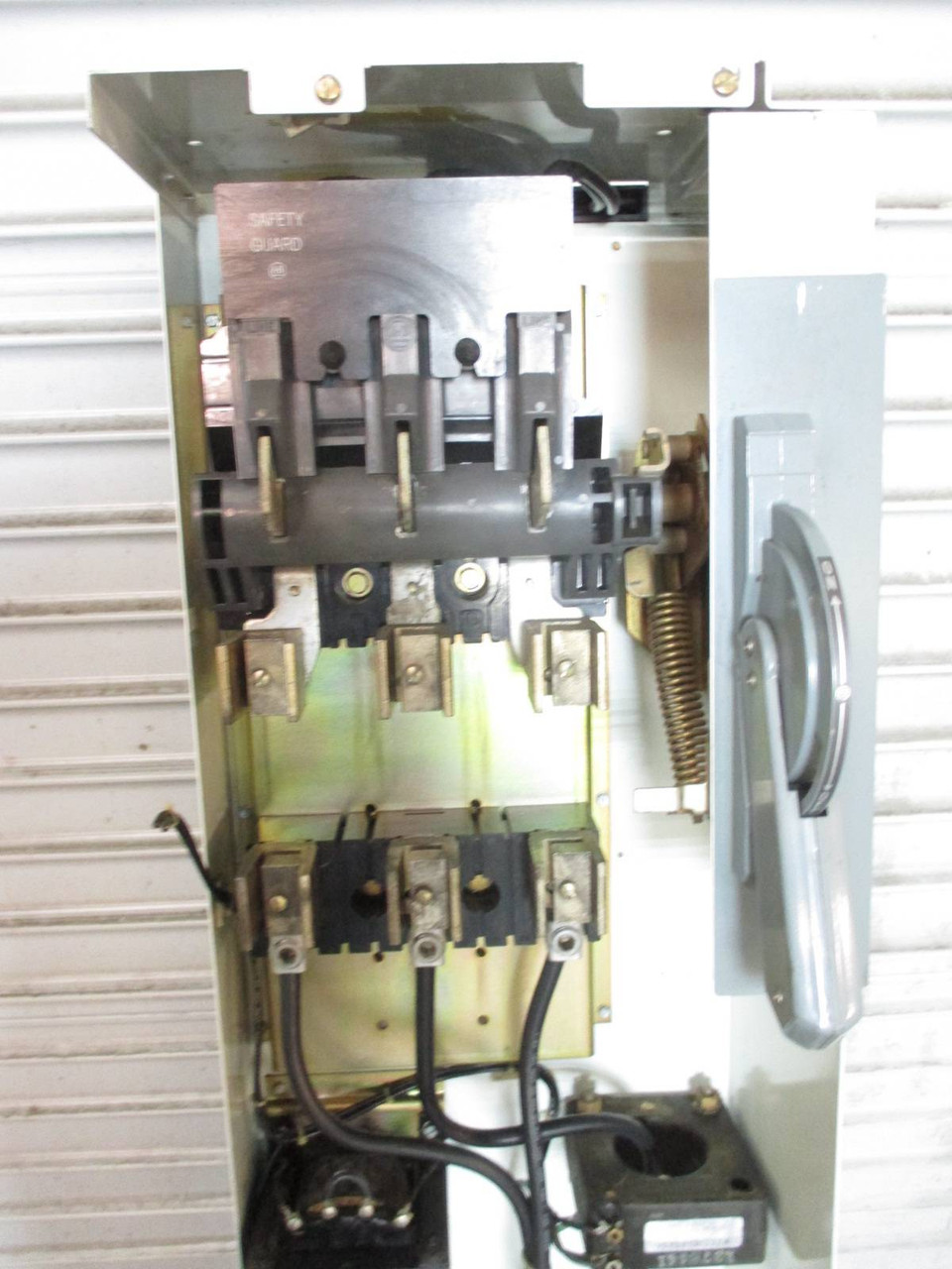 Allen Bradley 2100 Size 4 Two-Speed Reversing Starter 60" Fusible MCC Bucket AB (TK1386-2)