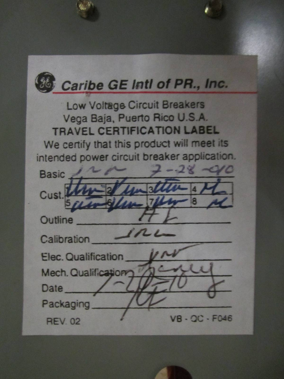 GE AKR-10D-100 4000 Amp Breaker LSG Epic MicroVersaTrip TS40LSGM Motor Operated (PM1731-3)