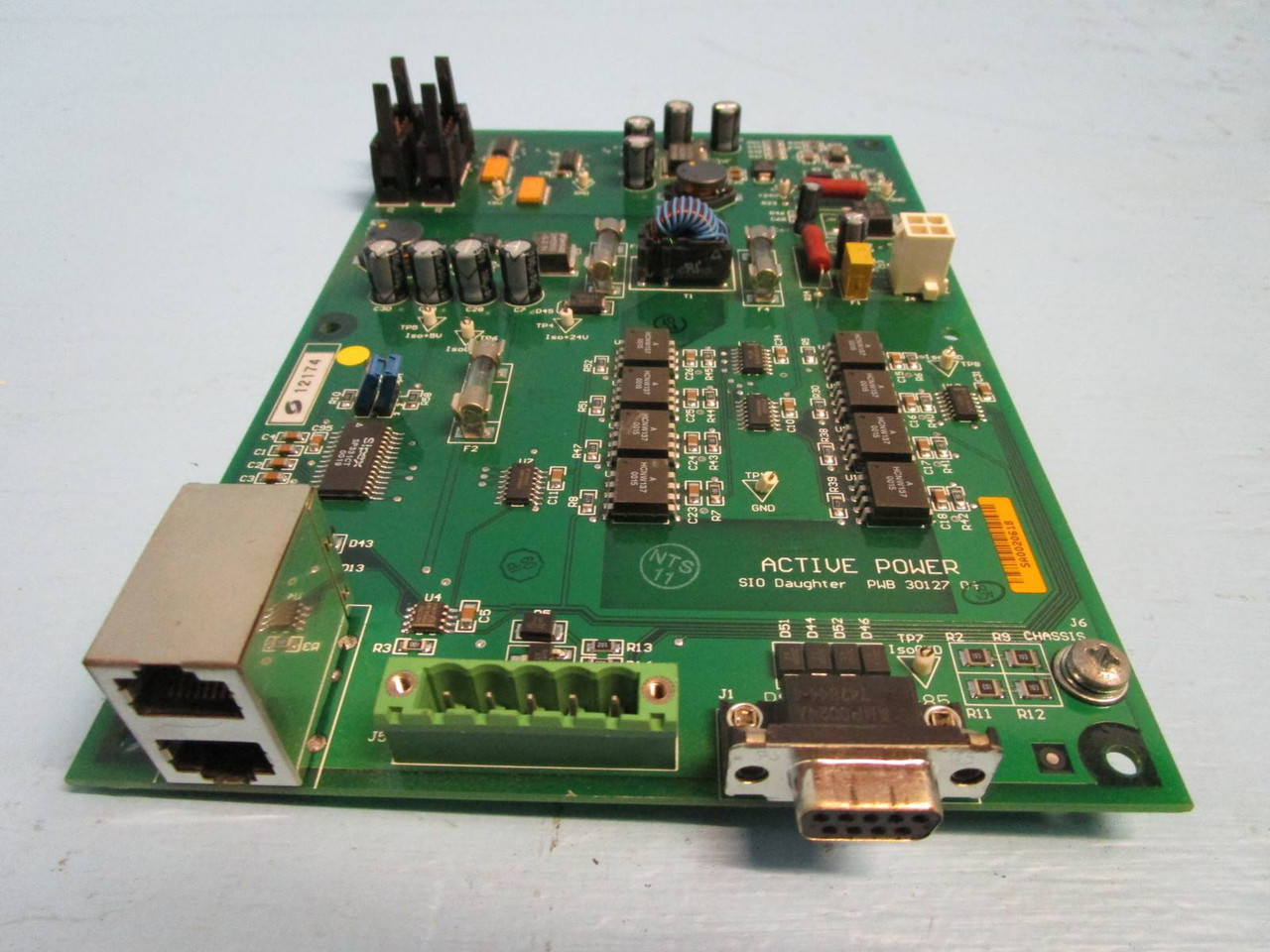 Active Power SIO Daughter Interface Board 30127-04 System I/O PCB 30126 12174 AP (NP1034-1)