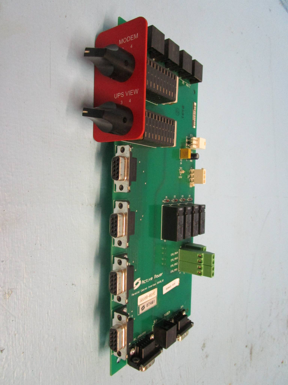 Active Power 30109_02 Parallel Cabinet Interface 30108 PCB 07491 AP PWB Rev C (NP1037-1)