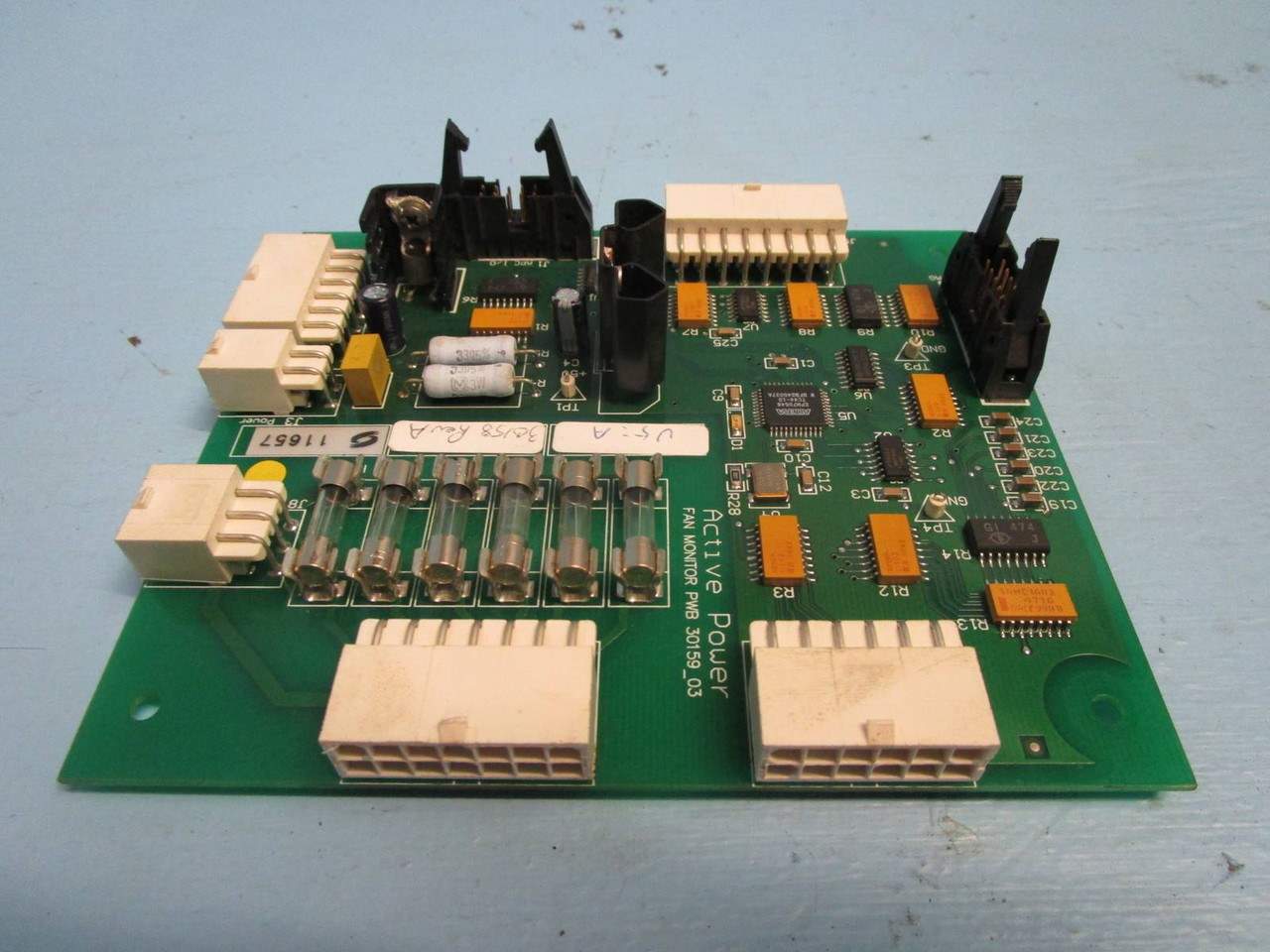 Active Power Fan Monitor Card 30159_03 Board 30158 PWB 11657 PLC 3015903 (NP1039-12)