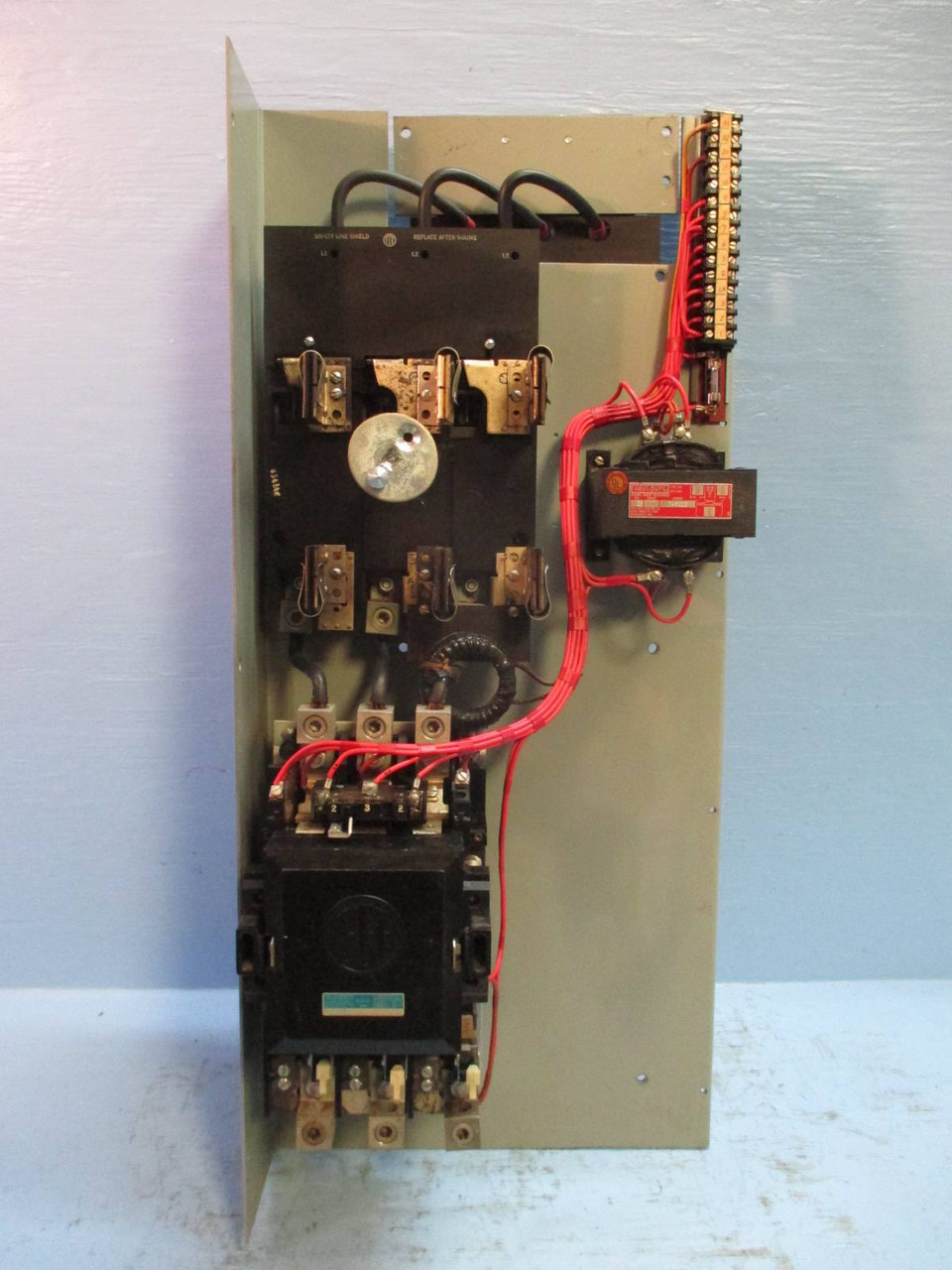 ITE Gould 9600 Size 4 Starter 300 Amp Fusible 36" MCC Bucket I-T-E Sz4 300A MCCB (TK1402-7)