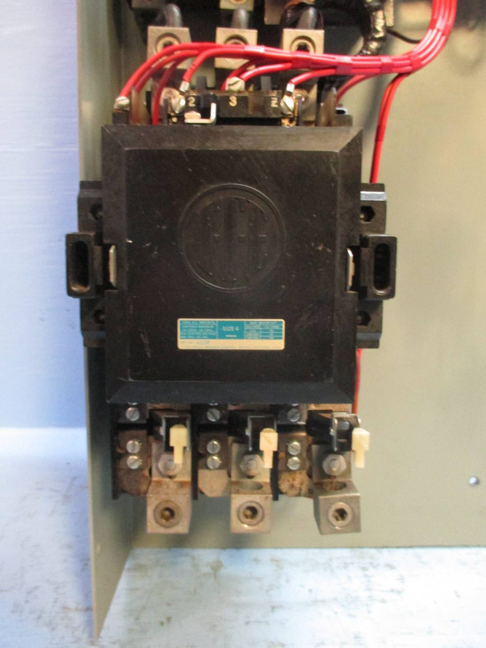 ITE Gould 9600 Size 4 Starter 300 Amp Fusible 36" MCC Bucket I-T-E Sz4 300A MCCB (TK1402-7)