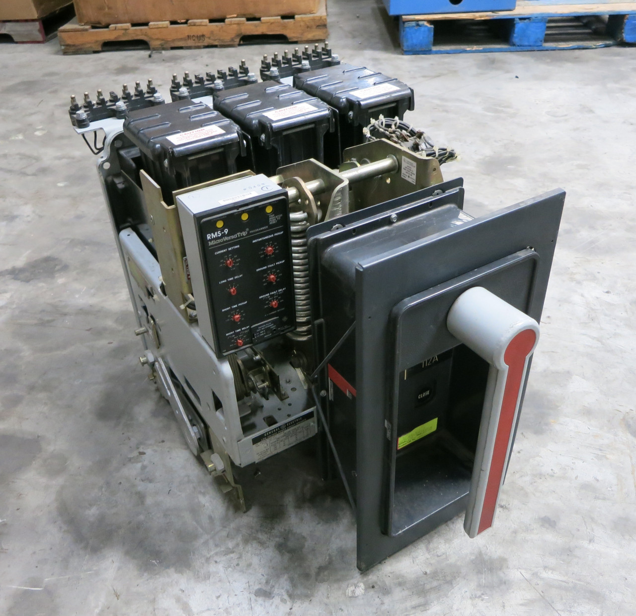 GE AKR-7D-50 1600A Air Breaker TS20LSIGT2X RMS-9 Trip 1200A RP LSIG 1600/1200 MO (PM1754-11)