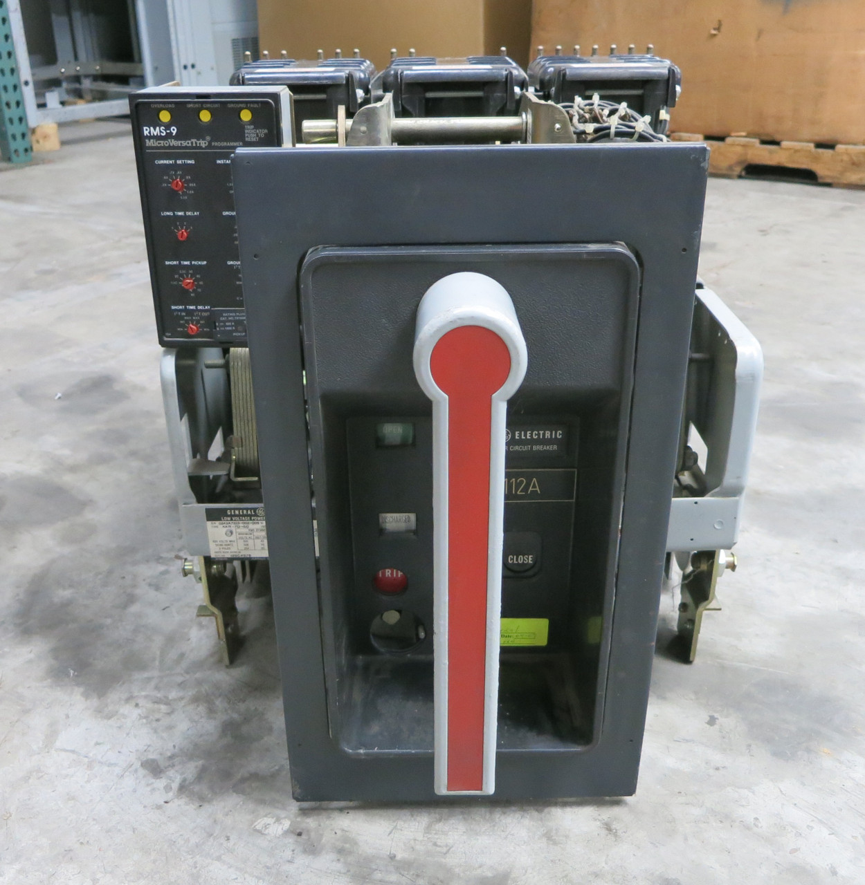 GE AKR-7D-50 1600A Air Breaker TS20LSIGT2X RMS-9 Trip 1200A RP LSIG 1600/1200 MO (PM1754-11)