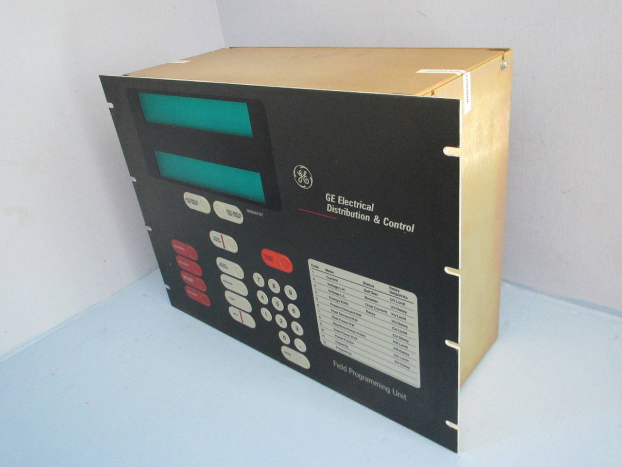 GE Electrical Field Programming Unit TFPU2DG2 Industrial Control Equipment 20D2 (PM1780-1)