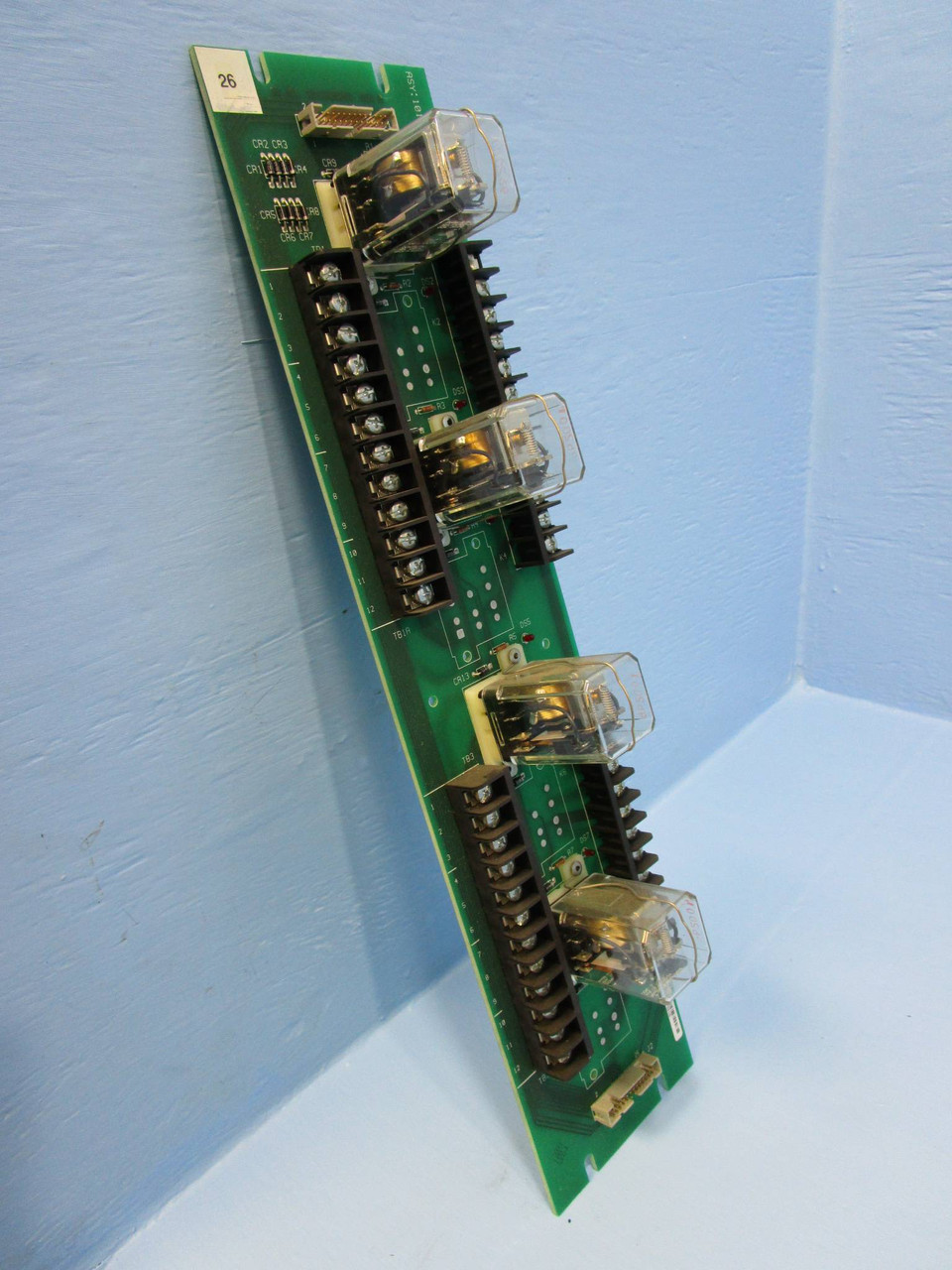 Landis & Gyr 1011626000 Rev A 1011624 001 Rev B /w 4x KUL-11D15D-24 PLC Chiller (EBI2675-4)