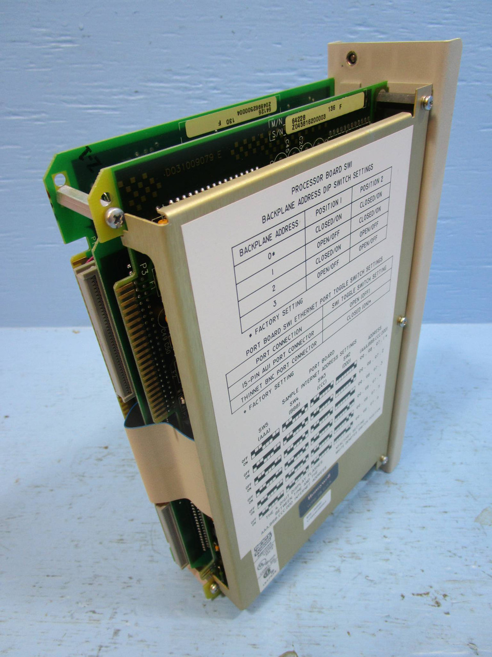 Honeywell 620-0089C Ethernet Interface Module EIM PLC 6200089 C 620-0089 C V 1.6 (np1056-3)