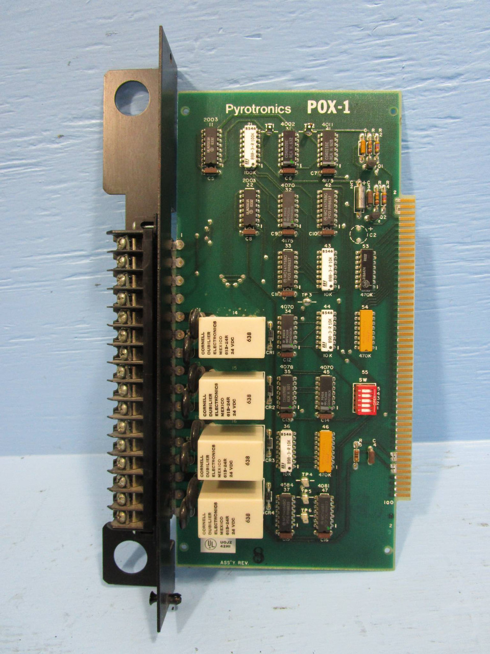 Cerberus Pyrotronics P0X-1 PLC Board Alarm Module Siemens 515-281864 P0X1 POX-1 (NP0627-1)