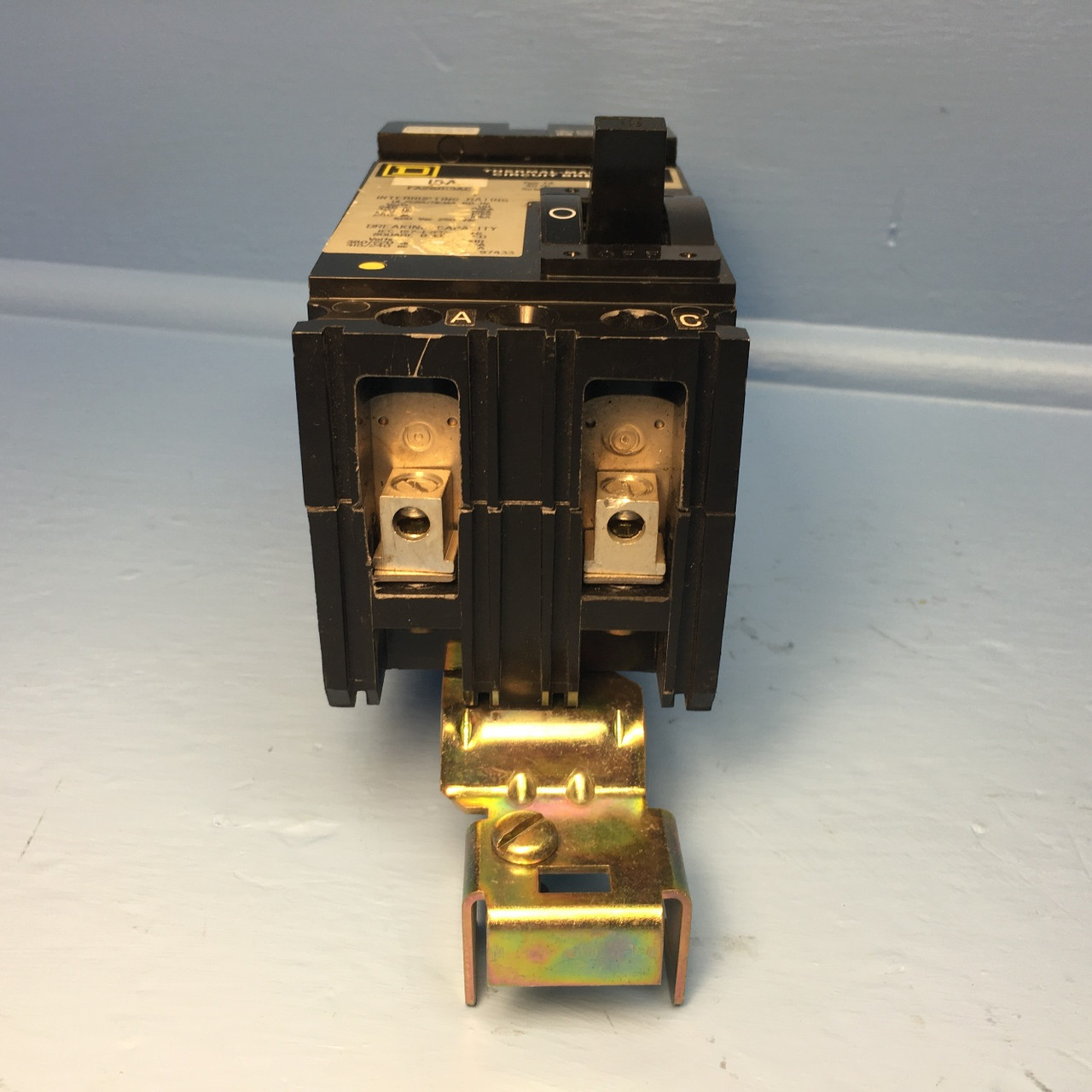 Square D I-Line FA26015AC 15A Circuit Breaker 480/600V 2 Pole Type FA 15 Amp (EM1262-1)