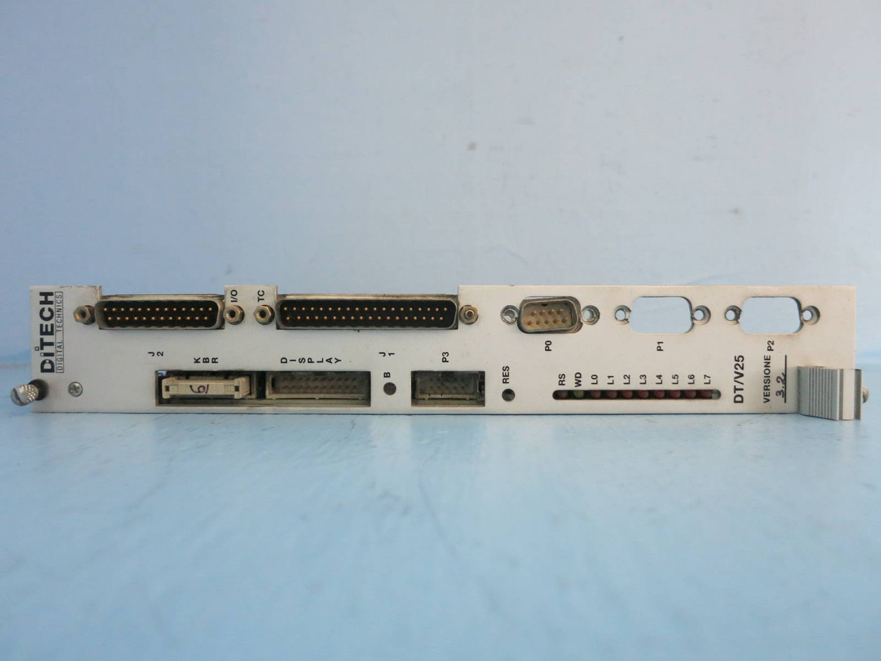 Ditech DT / V25 Versione 3.2 PLC Board DT/V25B DT/AN16 Digital Technics PC (EBI1185-4)