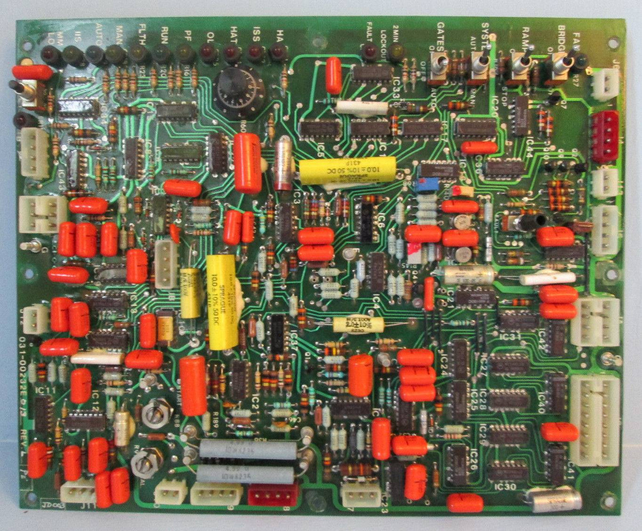 York 031-00232E 013 Rev L Chiller Starter Control Module PLC 031-00232E013 PE (EBI5423-1)
