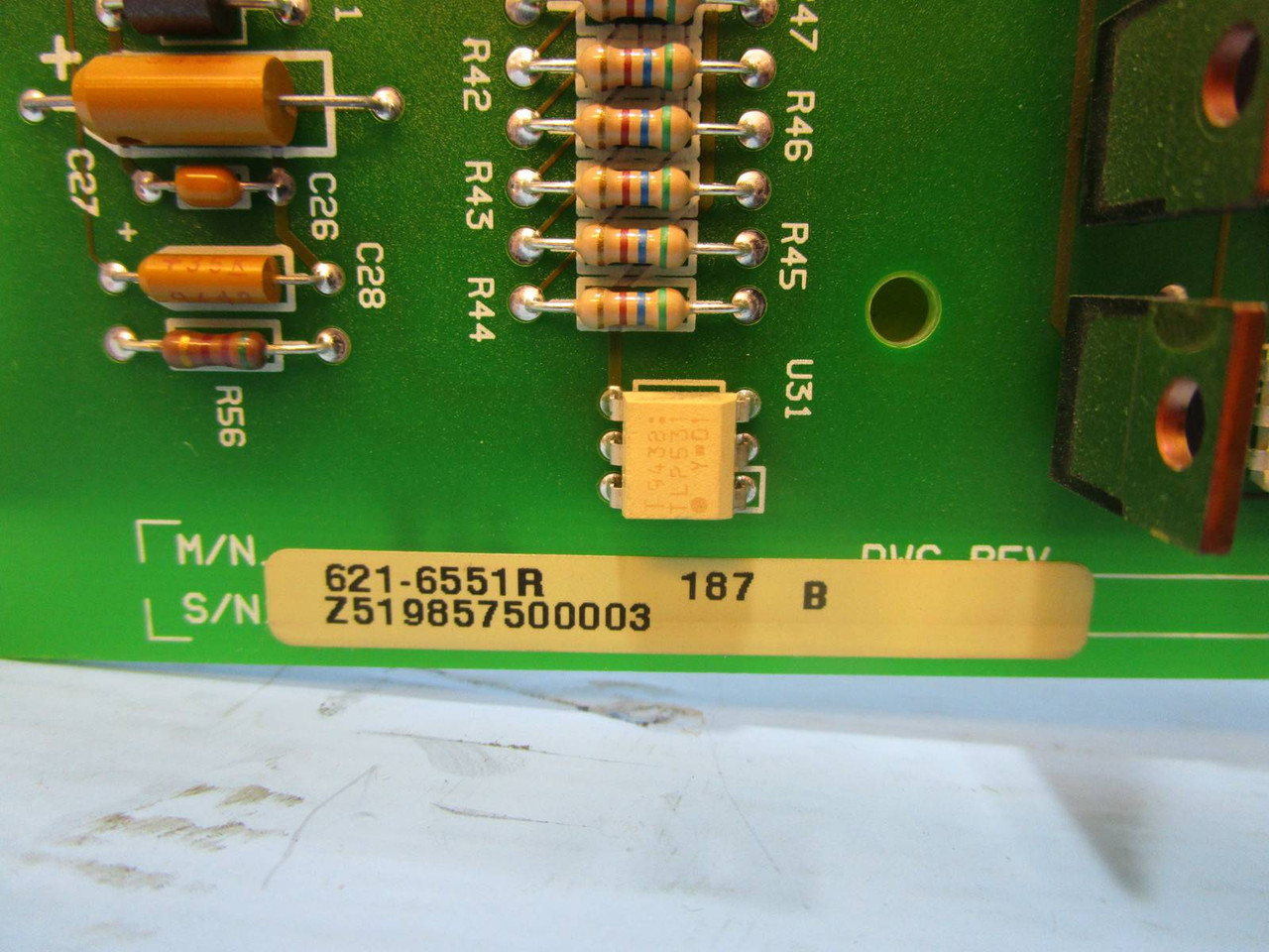Honeywell 621-6551R Output Module PLC 6216551R Out 24 VDC 621-6551 R 6216551 R (NP1078-1)