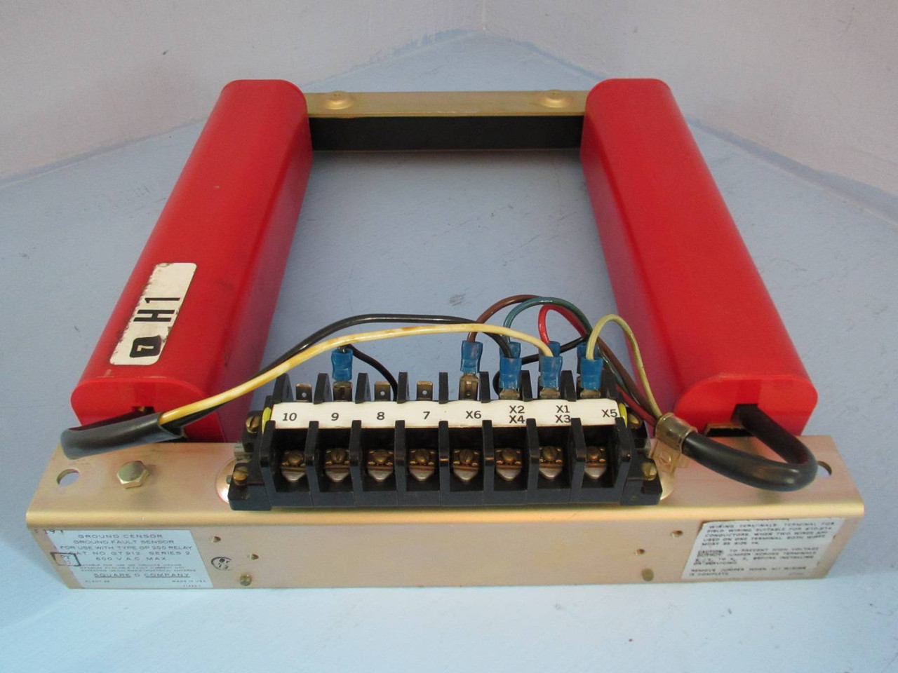 Square D GT-912 Series 2 Ground-Censor Type GC Ground Fault Sensor GT200 GT912 (PM1813-3)