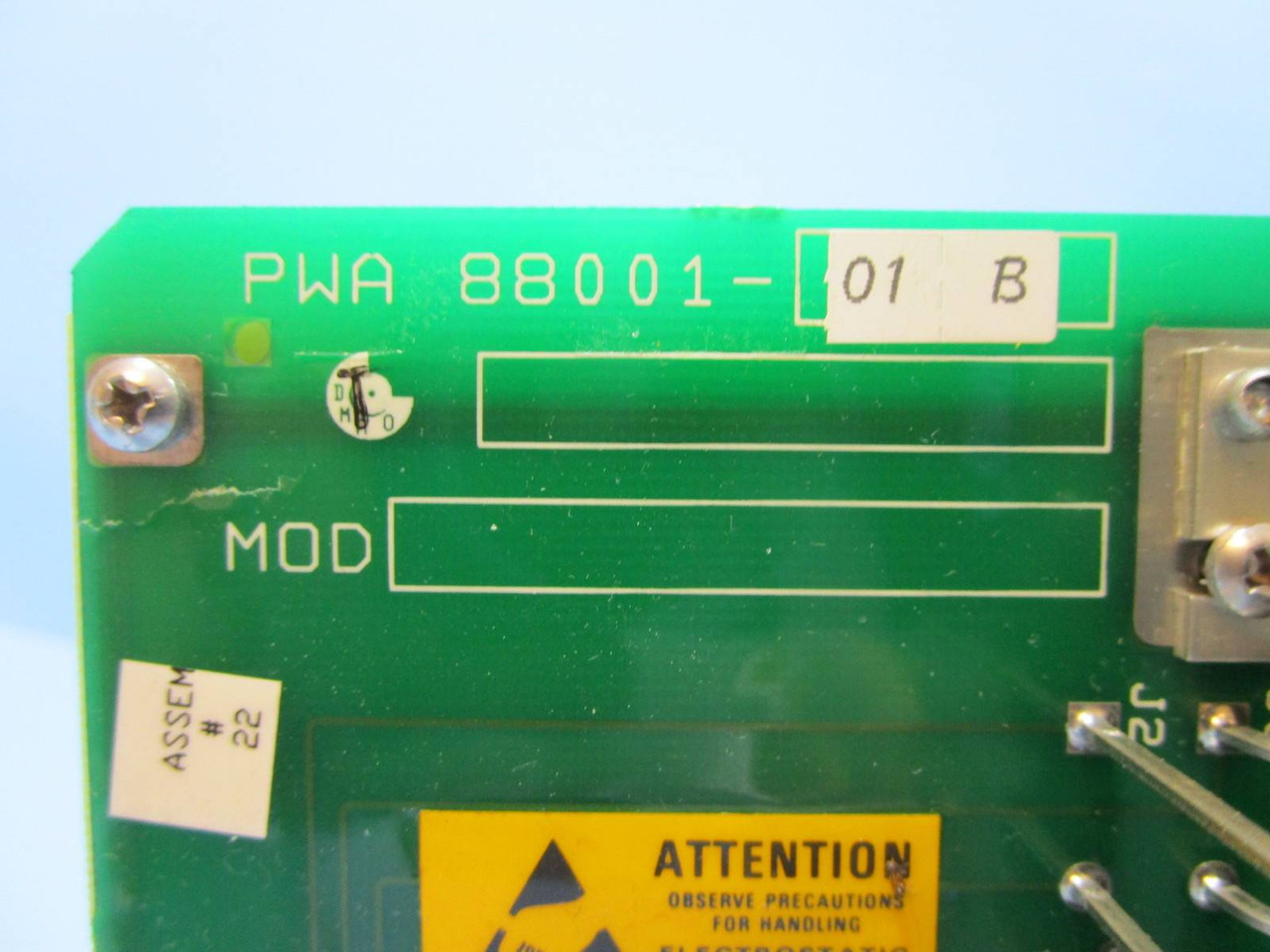 Bently Nevada XDCR I/O & Record Terminals 88001-01 Alarm Relay Outputs 78599-32 (NP1117-1)