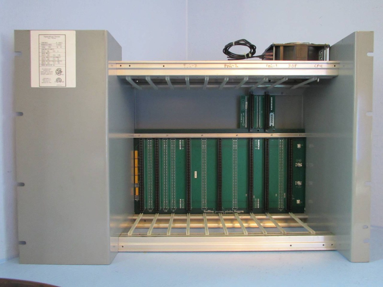 Image of ThyssenKrupp/Dover 6300CL2 P2 Backplane Rack / Chassis for Elevator PLC Thyssen