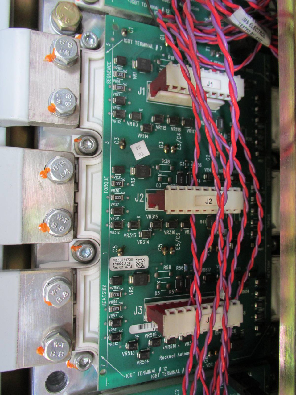 Reliance Electric LF201215CCR Liqui Flo 1010 kVA Chiller VS Drive Power Module (PM1823-1)