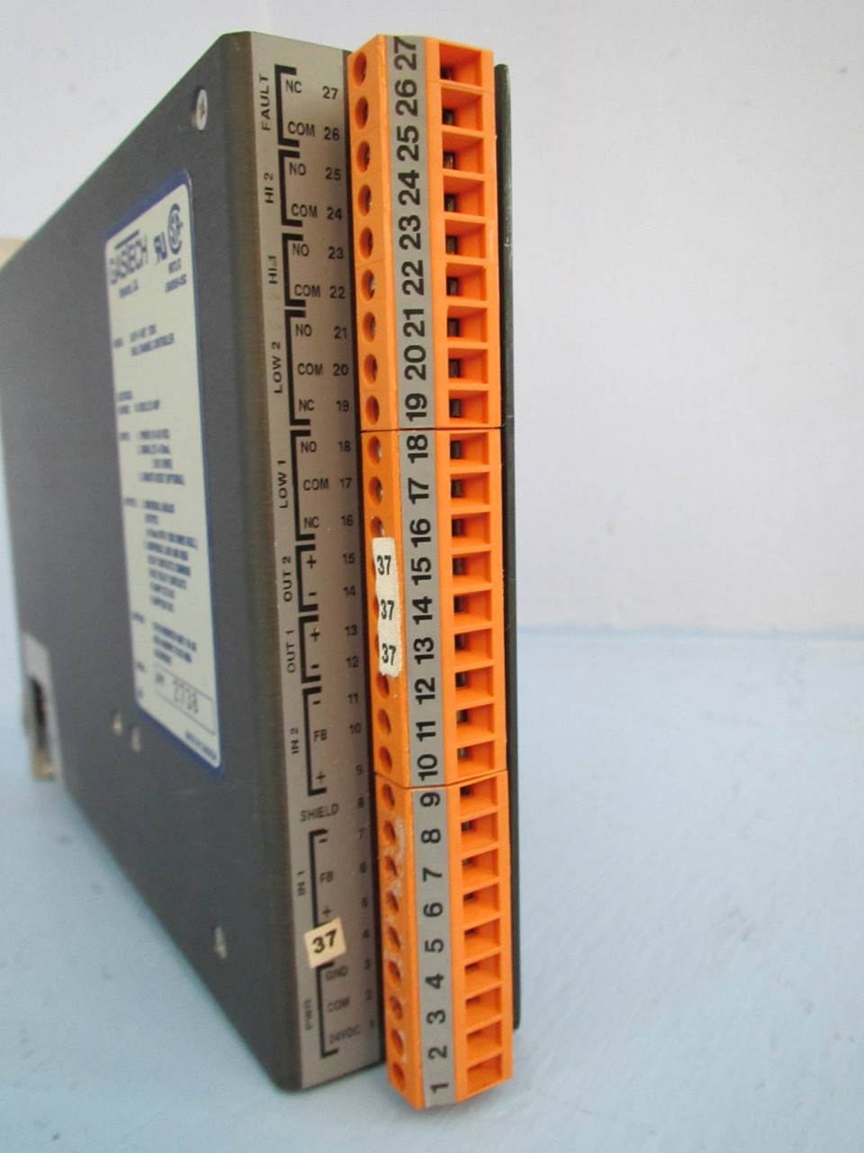 GasTech Safe T Net 2000 Dual Channel Controller PLC Gas Tech SafeTNet Two Tec (PM1834-1)