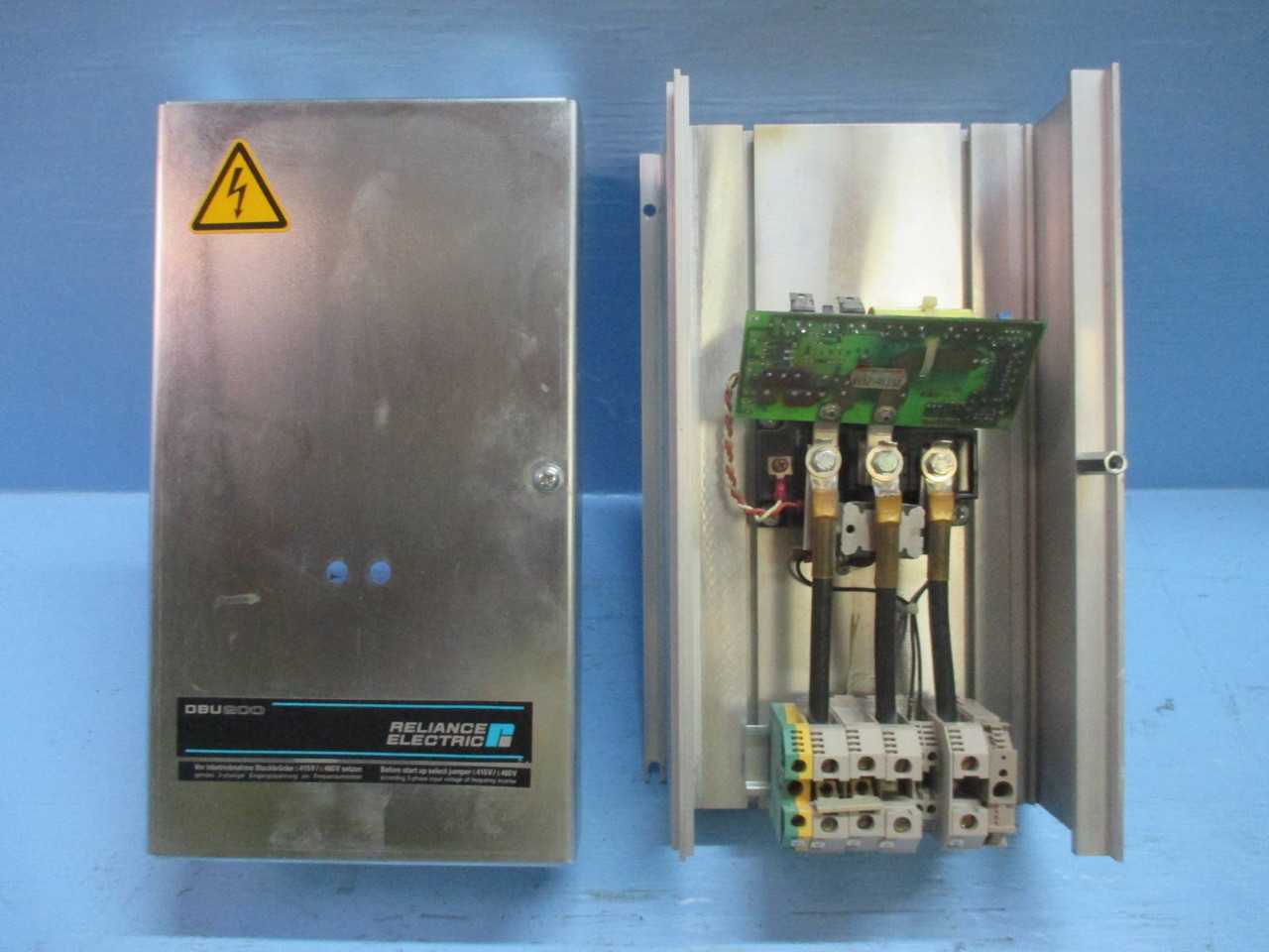 Reliance Electric DBU200 Dynamic Brake 837'02-20 B 460V 200 Amp 750/680V DC (TK1529-1)