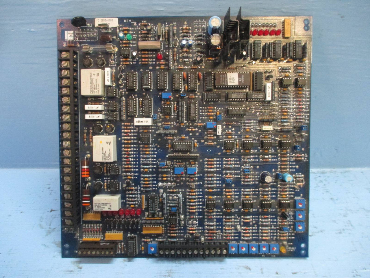 Emerson C-2950-4100 HO-021 VS Inverter Drive Control PLC Card 29504100 (TK1552-1)