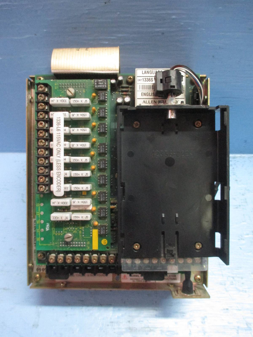 Allen Bradley 1336S-BRF20-AN-EN4 Ser D 2HP @ 460V VS AC Drive 1336SBRF20 AB 2 HP (TK1555-2)