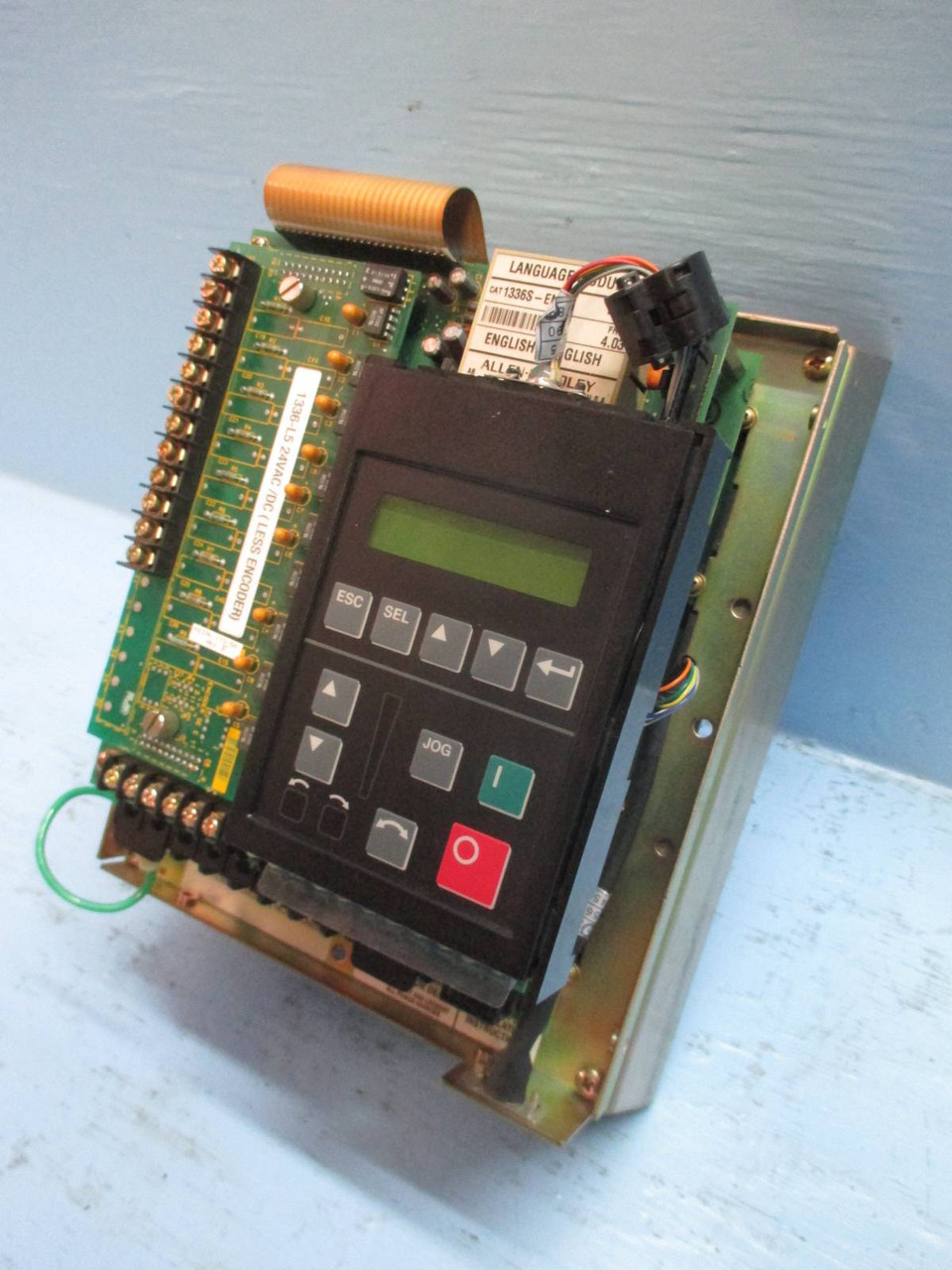 Allen Bradley 1336S-BRF30-AN-EN4-HA2-L5 Ser E 3HP 460V VS AC Drive AB 3 HP (TK1556-1)