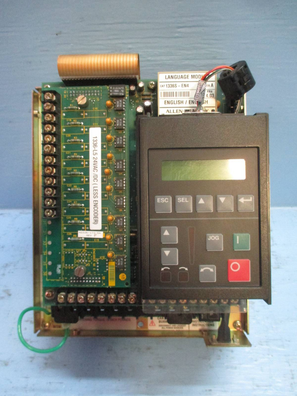 Allen Bradley 1336S-BRF30-AN-EN4-HA2-L5 Ser E 3HP 460V VS AC Drive AB 3 HP (TK1556-1)