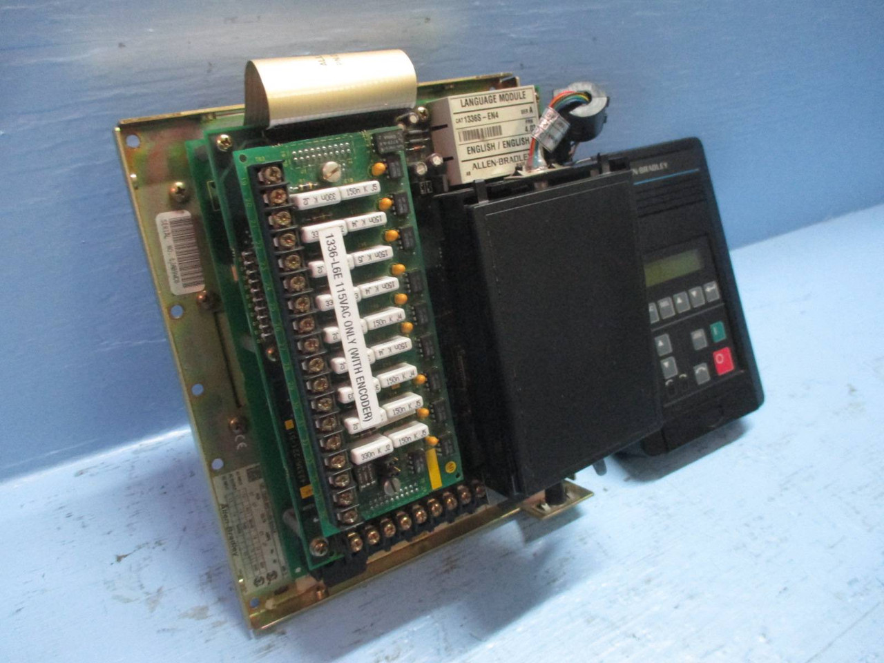 Allen Bradley 1336S-BRF10-AN-EN4-L6 Ser D 1HP @ 460V VS AC Drive 1336SBRF10 1 HP (TK1565-1)