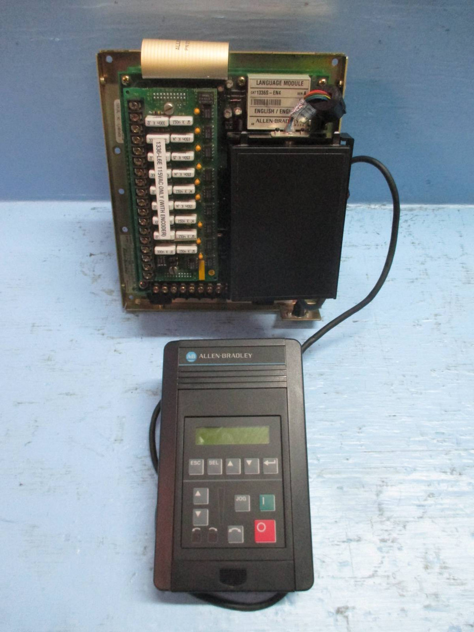 Image of Allen Bradley 1336S-BRF10-AN-EN4-L6 Ser D 1HP @ 460V VS AC Drive 1336SBRF10 1 HP