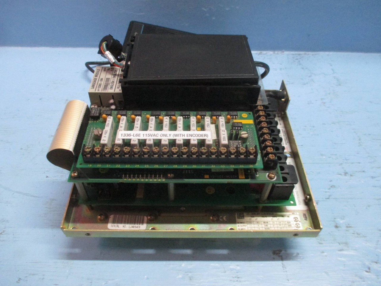 Allen Bradley 1336S-BRF10-AN-EN4-L6 Ser D 1HP @ 460V VS AC Drive 1336SBRF10 1 HP (TK1565-1)