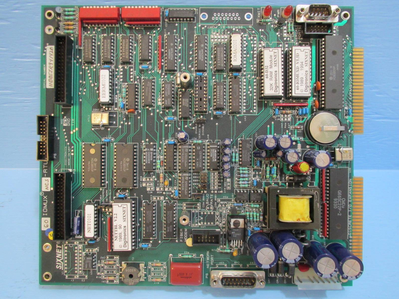 Sixnet 60 IOMUX NCS-RTU PLC 60-D32 60-IOMUXD V5.5D CB376J Digitronics Six Net (PM1851-50)