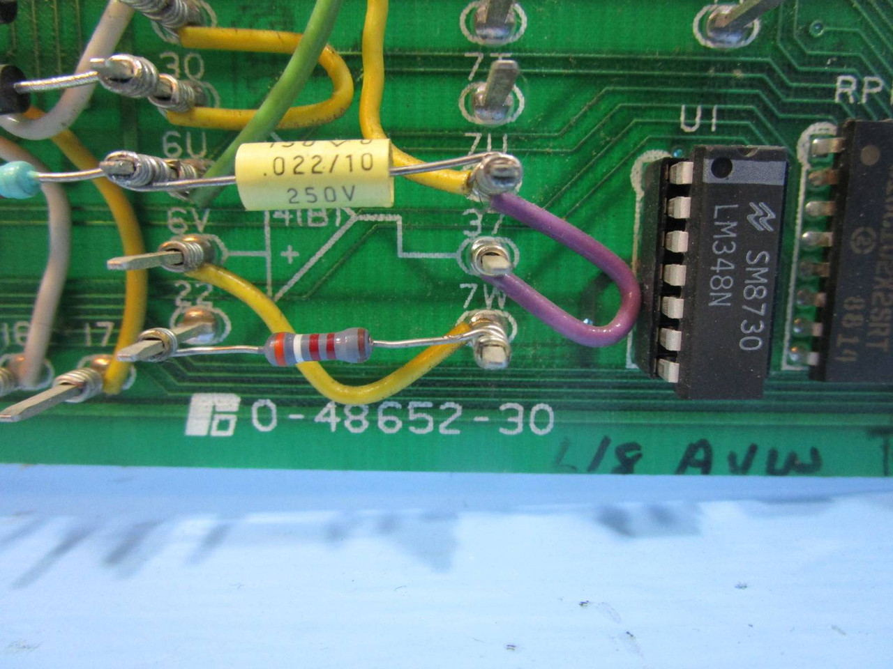 Reliance Electric 7CC1 847437-RB RE PCB PLC Module 847437RB 0-48652-30 R E (NP1199-1)