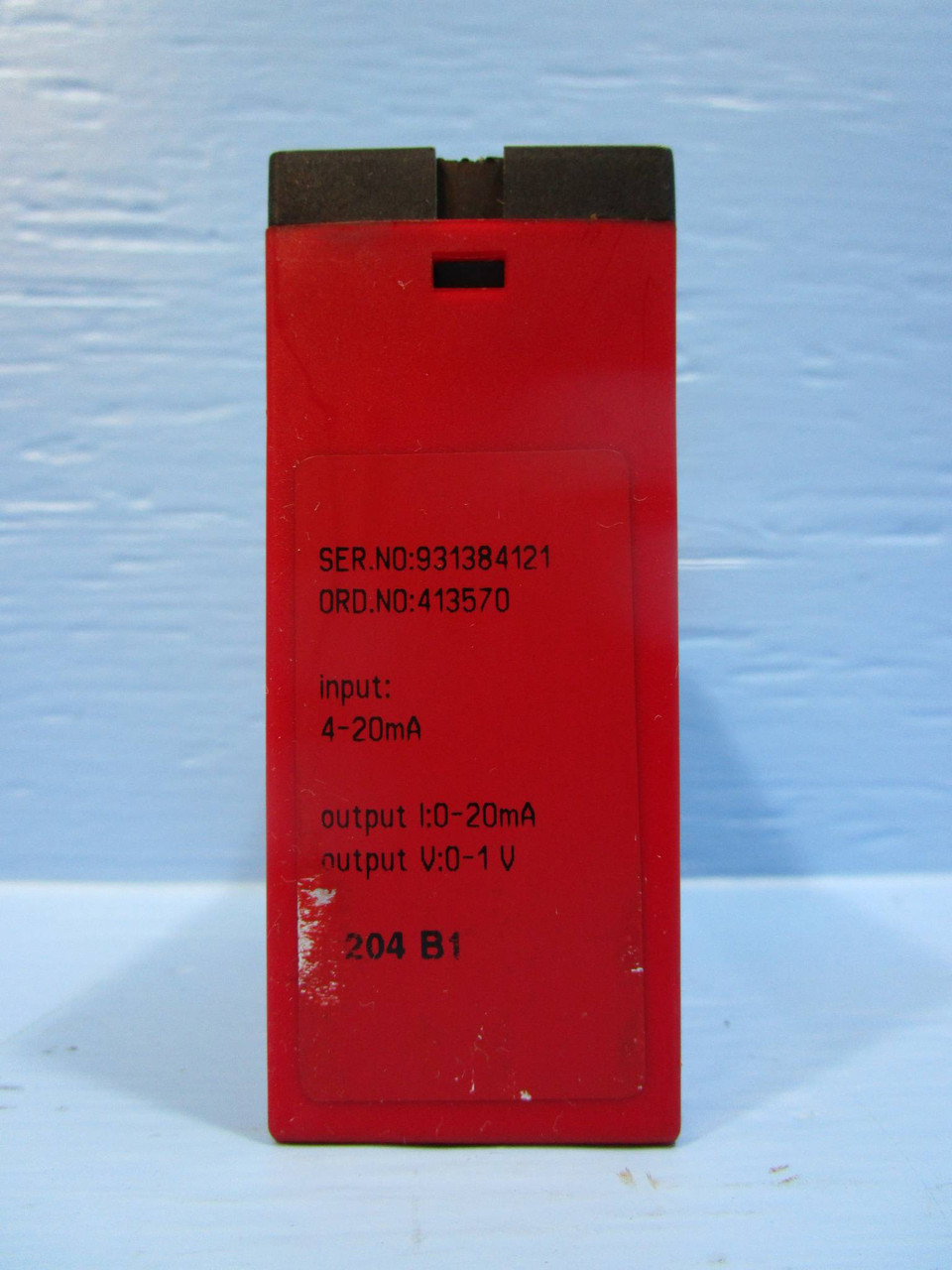 PR Electronics 2204 Isolation Amplifier Input 4-20 mA Amp Output 0-20 mA 24 VDC (NP1202-10)