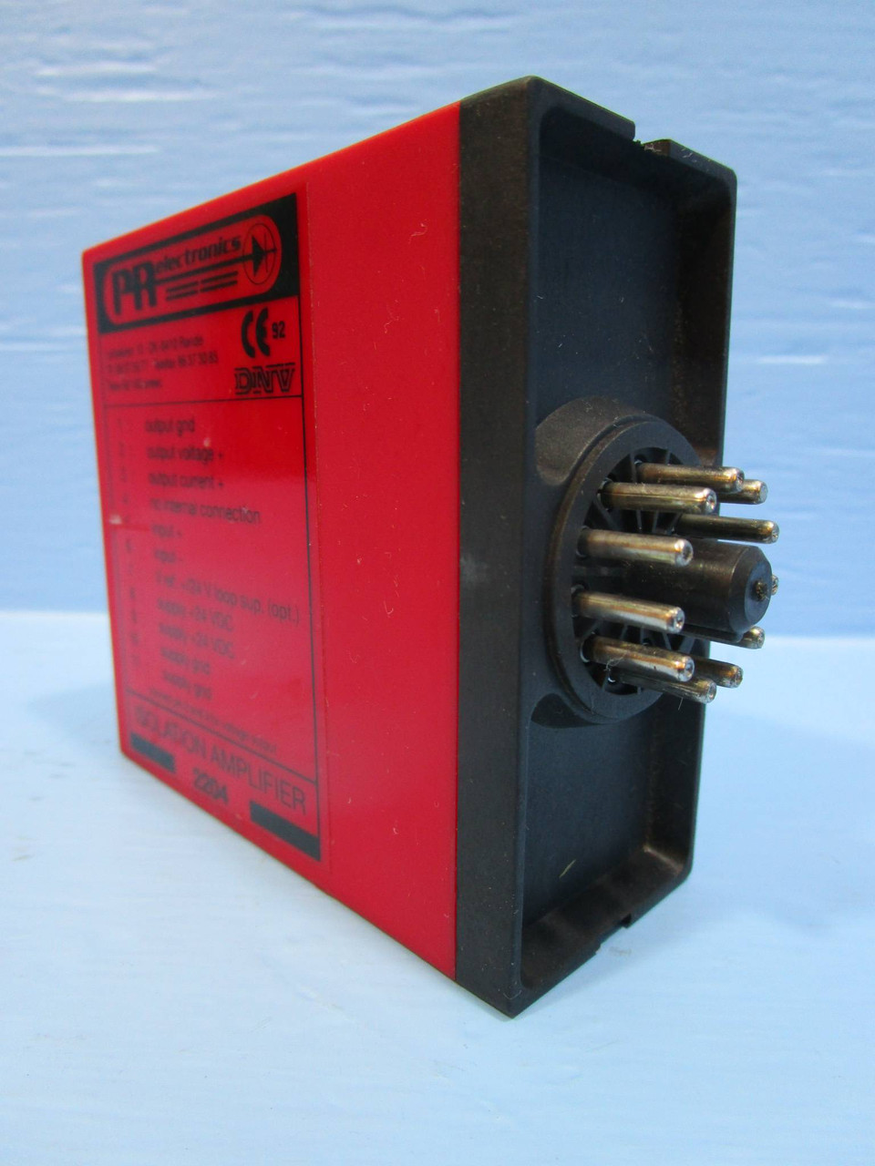 PR Electronics 2204 Isolation Amplifier Input 4-20 mA Amp Output 0-20 mA 24 VDC (NP1202-10)