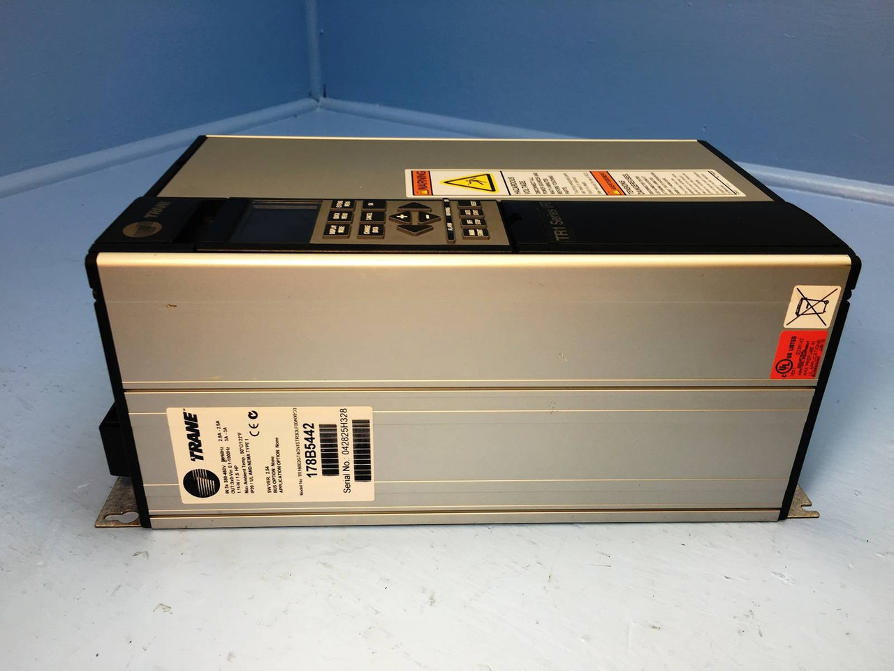 Trane 178B5442 TR1 Series VFD Variable Frequency Drive Ver. 2.54