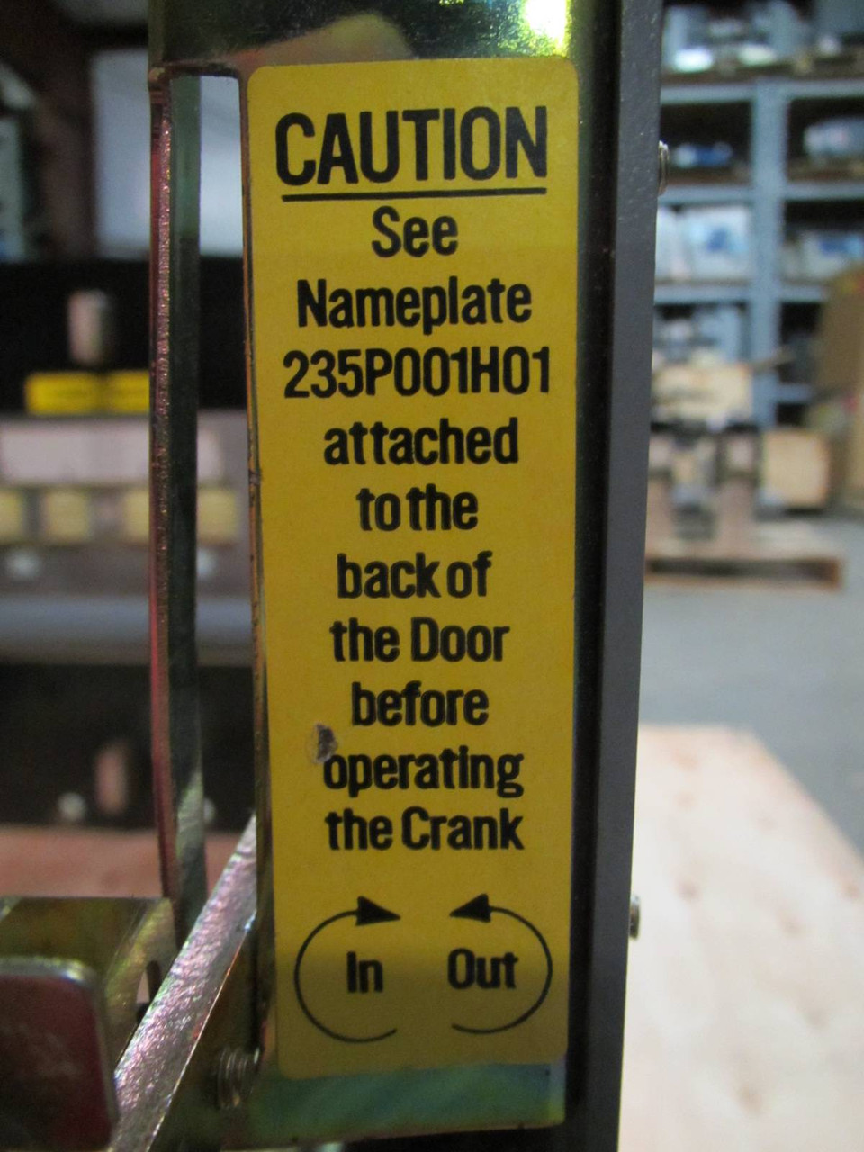 Westinghouse SPB 100,50 800A Max Drawout Mounting Frame 8SPBD0S Breaker Cradle (PM1910-40)