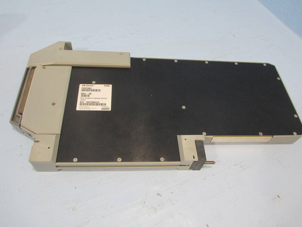Foxboro I/A Series P0970BC DNBI Dual Mode Bus Interface Module PLC Rev-0E (EBI1580-1)